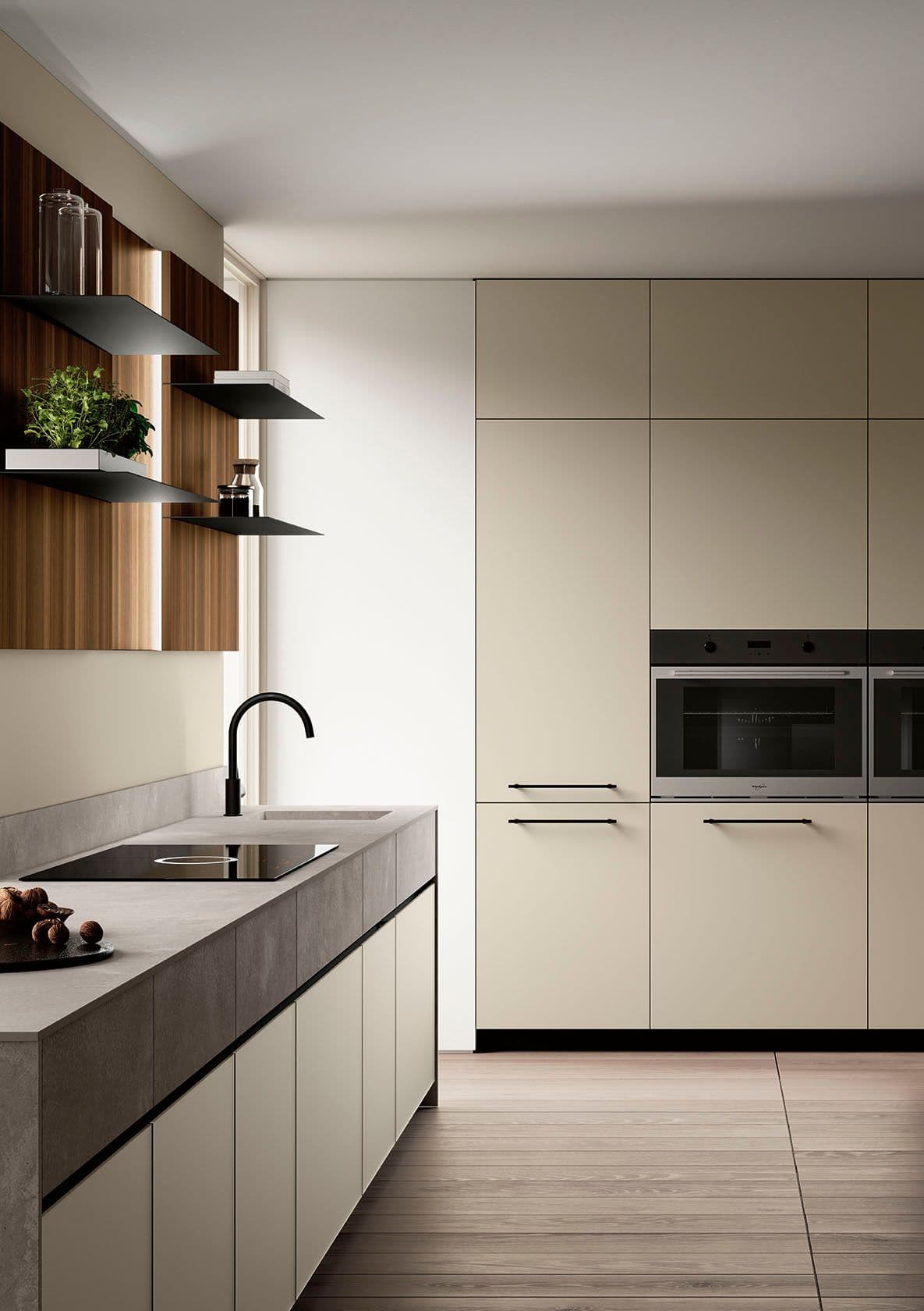 Italian Charm for a Small Kitchen Space