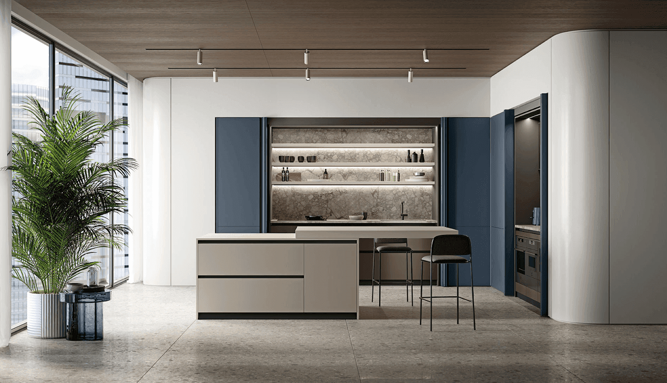 6. The Compact Corner Kitchen