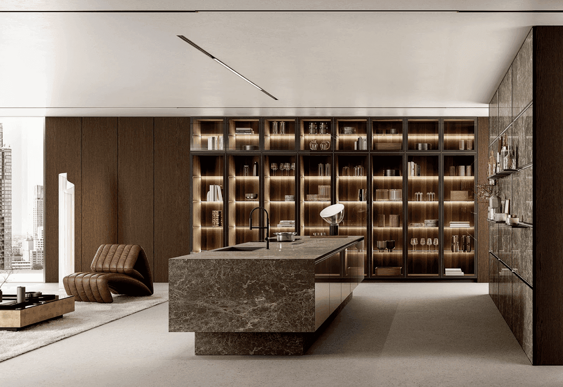 10. The Floor-to-Ceiling Storage Kitchen