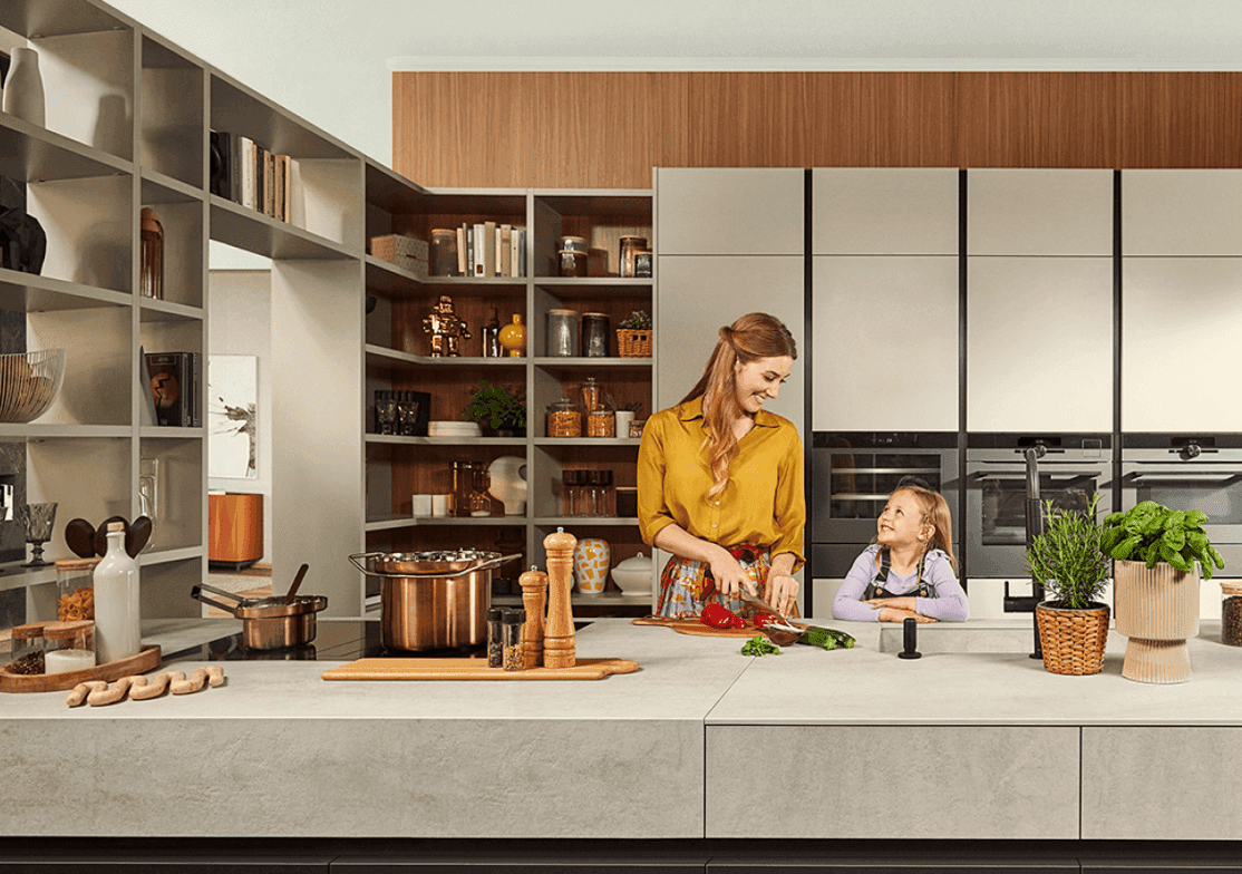 3. The Open U-Shaped Kitchen