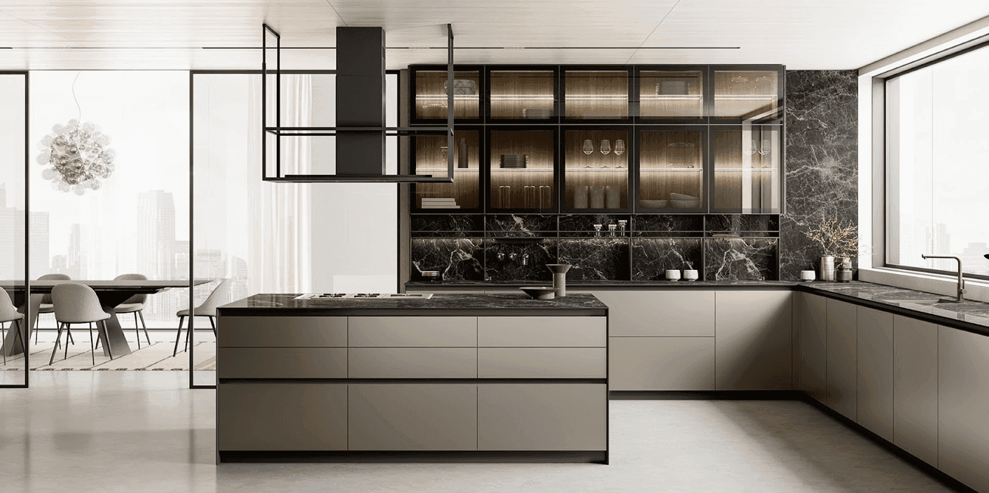 2. The Timeless L-Shaped Kitchen With Island