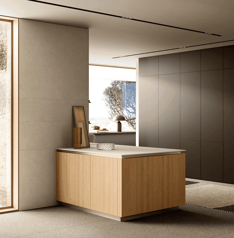 Adding Texture and Layers Through Cabinet Design