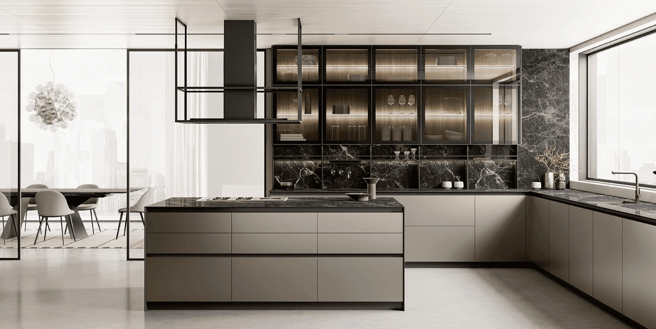 16. Backlit Luxury Kitchen