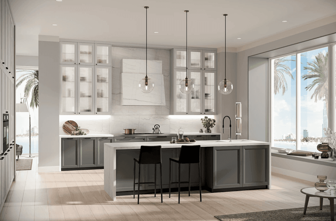 22.  Designer Range Hood Kitchen