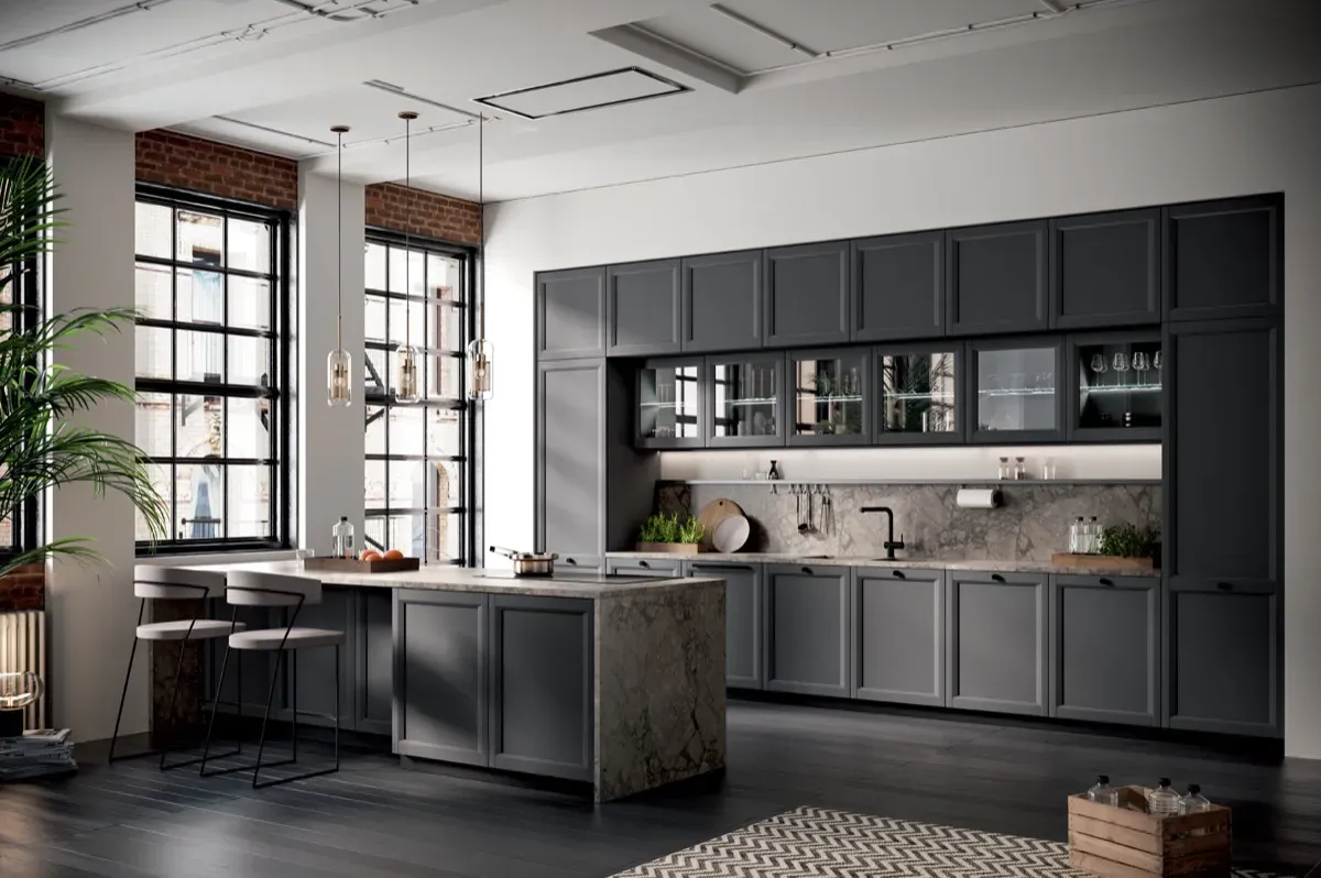 23. Luxury Island Seating Kitchen