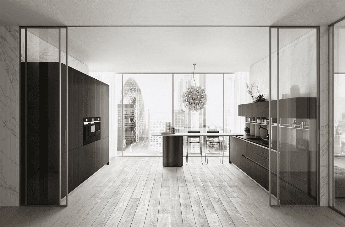 28. Hidden Appliances: Clean Lines