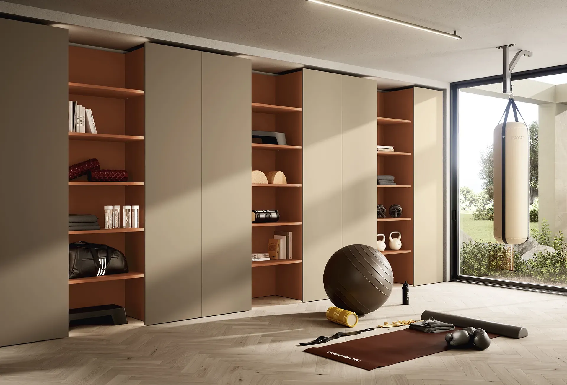Fitness Area Closet