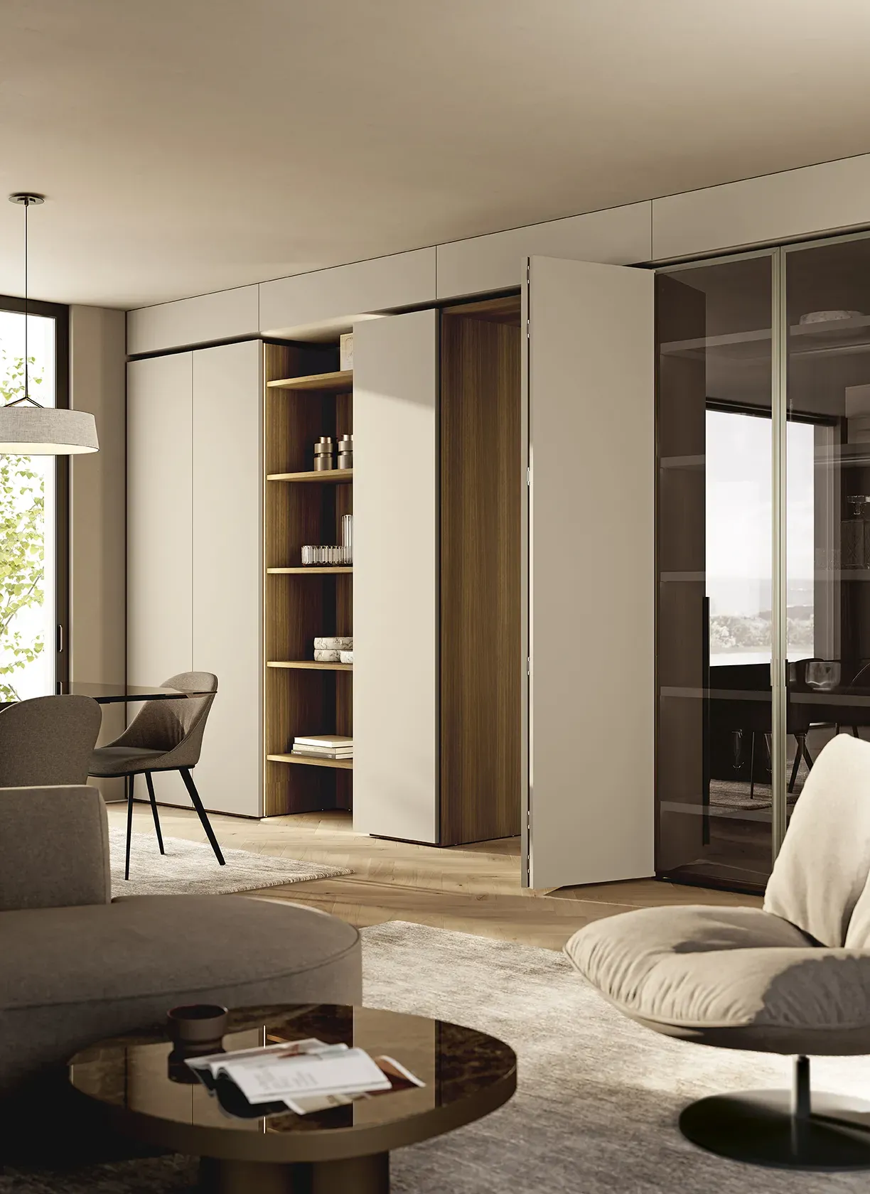 Wardrobes with Book-Style Openings